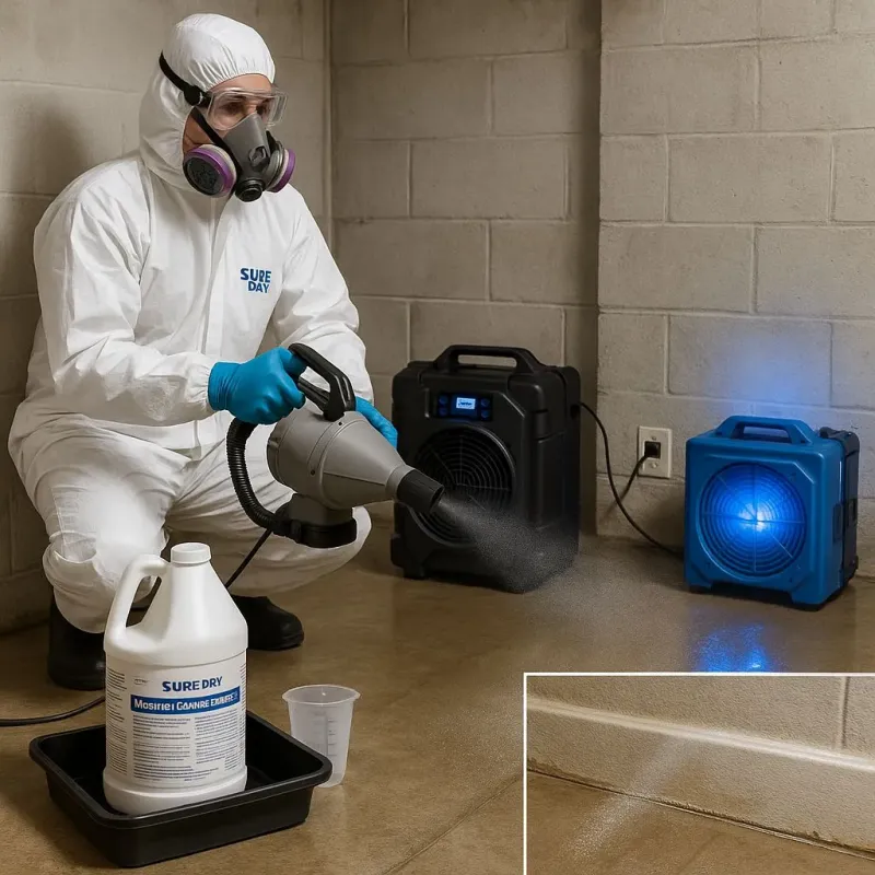 Sanitization and Odor Removal process in Owosso, MI