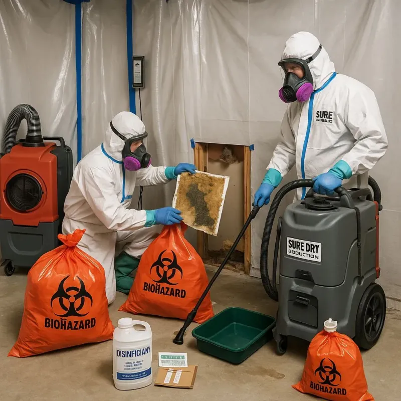 Contaminated Water Handling Protocols process in Owosso, MI