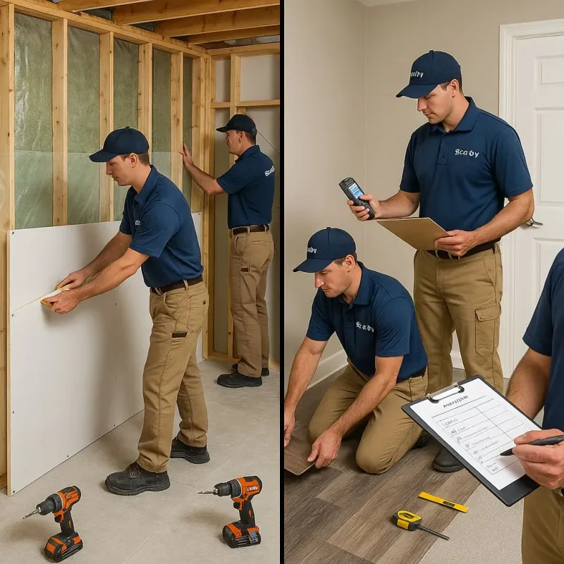 Repairs and Reconstruction process in Owosso, MI